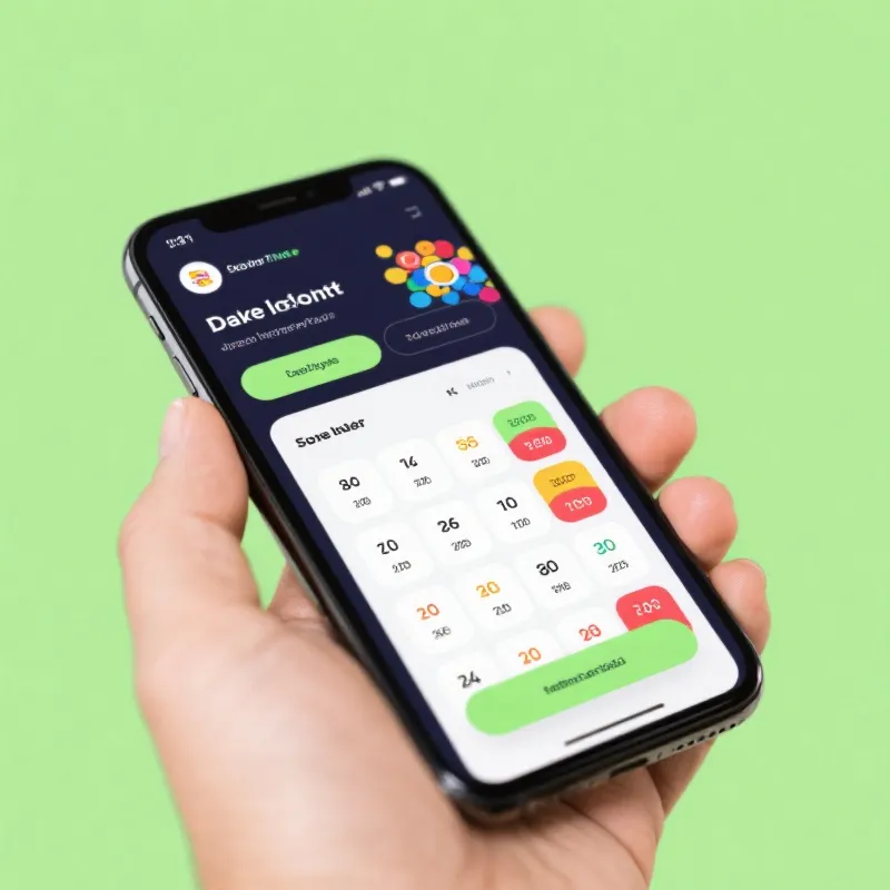 Lottery App Interface
