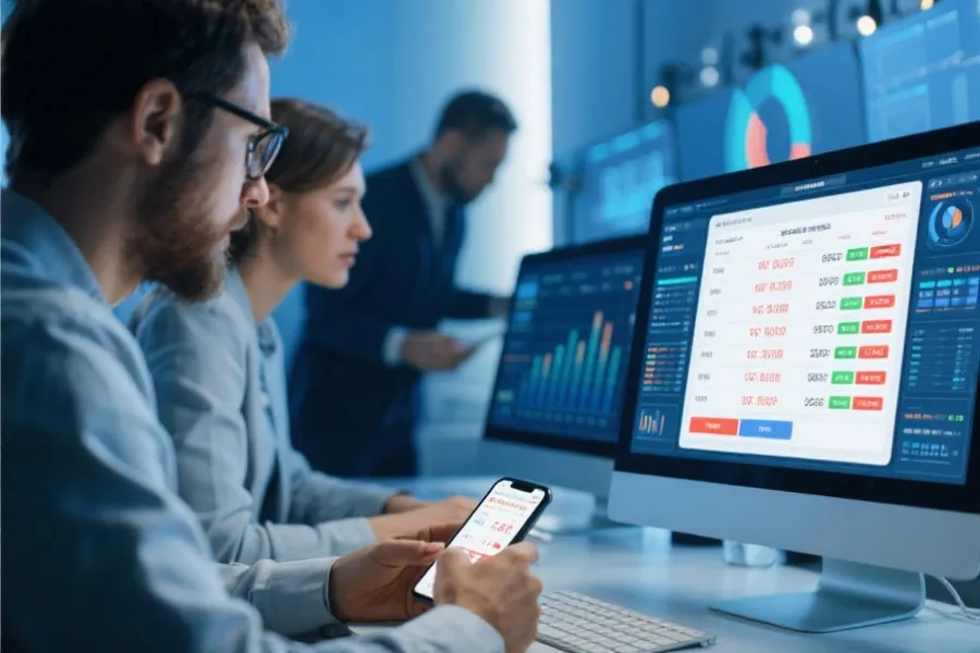 开奖现场与数据查询场景