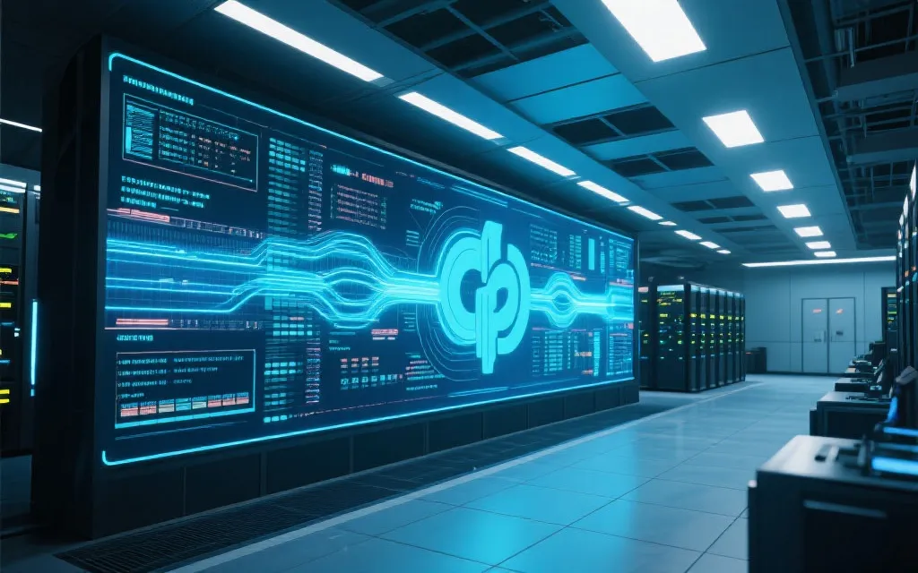 现代彩票数据中心与数字化管理平台,象征市场结构优化